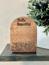 Load image into Gallery viewer, Wooden Earring Stud Holder