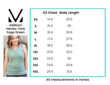 Load image into Gallery viewer, Sage Henley Tank