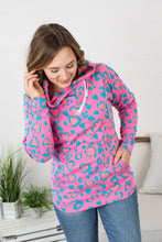 Load image into Gallery viewer, Spring Hearts ZipCowl Sweatshirt