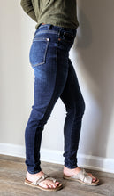 Load image into Gallery viewer, Dark Wash High Waist Skinny Judy Blue Jeans