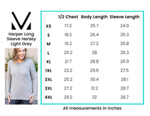 Load image into Gallery viewer, Light Grey Henley Longsleeve