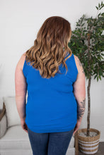 Load image into Gallery viewer, Royal Blue Henley Tank