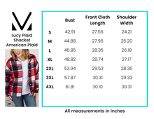 Load image into Gallery viewer, American Plaid Shacket