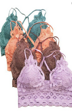 Load image into Gallery viewer, Crochet Lace Bralettes ( Multiple Colors Available)