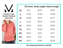 Load image into Gallery viewer, Dark Pink Front Pocket Crew Neck