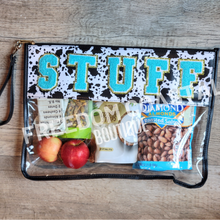 Load image into Gallery viewer, LARGE Clear STUFF Bag