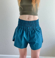 Load image into Gallery viewer, Windbreaker Smocked Waistband Athletic Shorts