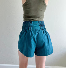 Load image into Gallery viewer, Windbreaker Smocked Waistband Athletic Shorts