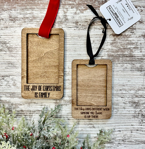 Photo Frame Ornaments