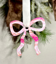 Load image into Gallery viewer, Pink Bow Ornament
