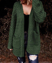 Load image into Gallery viewer, Winter Green Cardigan
