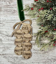 Load image into Gallery viewer, Jingle Bell Family Ornament