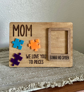 Love You To Pieces Photo Frame