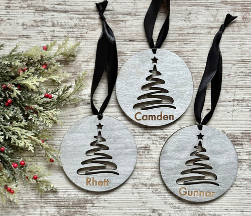 Personalized Christmas Tree Ornament