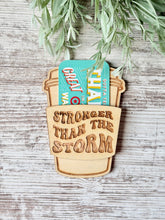 Load image into Gallery viewer, Uplifting Coffee Cup Gift Card Holder