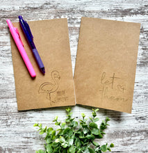 Load image into Gallery viewer, Engraved Lined Notebooks