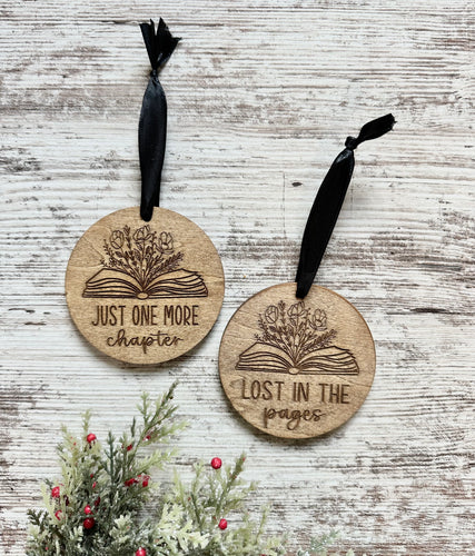 Book Theme Ornaments