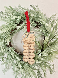 The Fruit of the Spirit Ornament