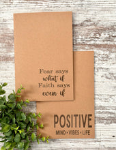 Load image into Gallery viewer, Engraved Lined Notebooks