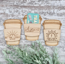 Load image into Gallery viewer, Bible Verse Coffee Gift Card Holders