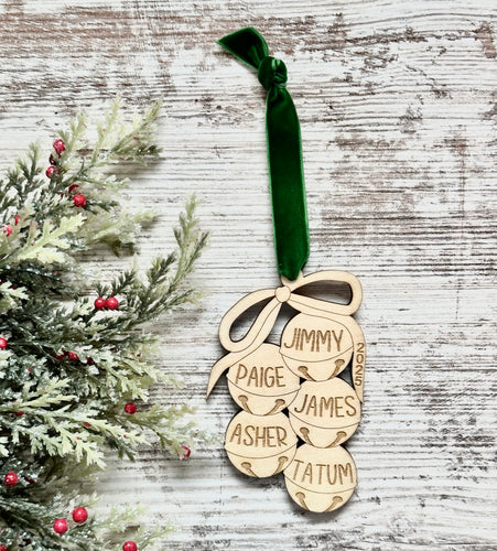 Jingle Bell Family Ornament