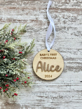 Load image into Gallery viewer, Baby’s First Christmas Ornament