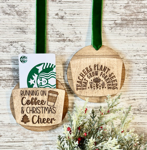 Ornament Gift Card Holder