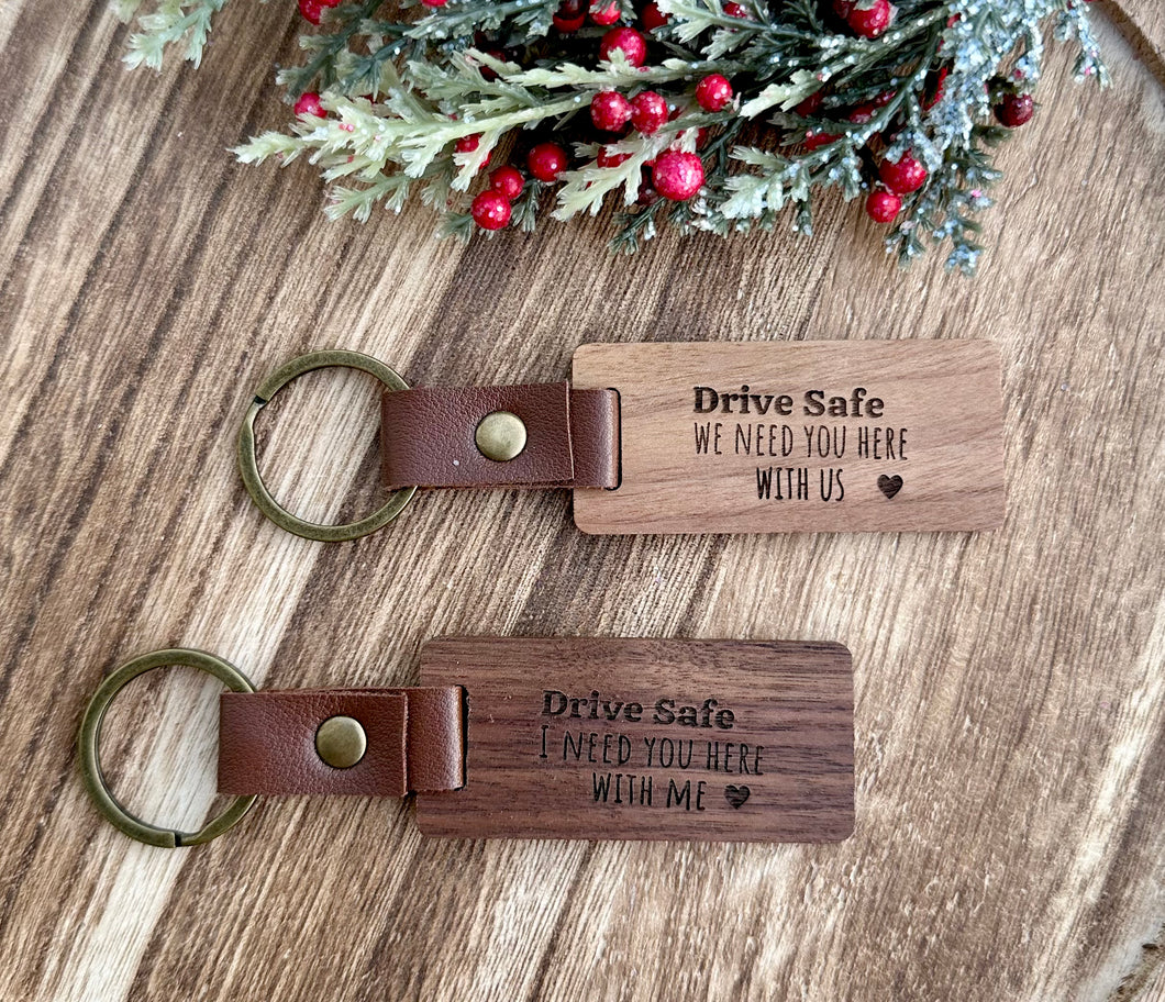 Drive Safe Keychains