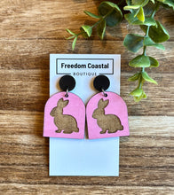 Load image into Gallery viewer, Hippity Hop Bunny Stud Earrings