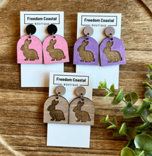 Load image into Gallery viewer, Hippity Hop Bunny Stud Earrings