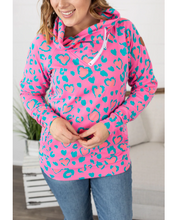 Load image into Gallery viewer, Spring Hearts ZipCowl Sweatshirt