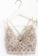 Load image into Gallery viewer, Crochet Lace Bralettes ( Multiple Colors Available)