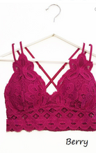 Load image into Gallery viewer, Crochet Lace Bralettes ( Multiple Colors Available)