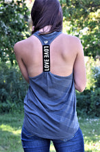 Load image into Gallery viewer, Grey Workout Flowy Tanktop