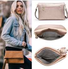 Load image into Gallery viewer, Black Clutch/Crossbody