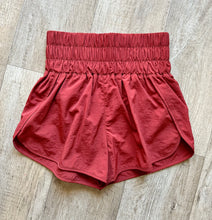Load image into Gallery viewer, Windbreaker Smocked Waistband Athletic Shorts